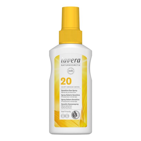 Family Sunscreen spray SPF 20  - Natural - Organic  Cosmetics Body Sunscreen - Beauty Products  